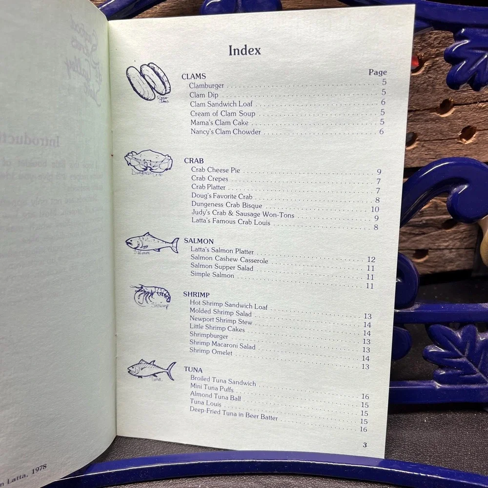 Seafood Secrets of a Galley Slave by Jean‎ Latta Oregon Cookbook Pamphlet 1978